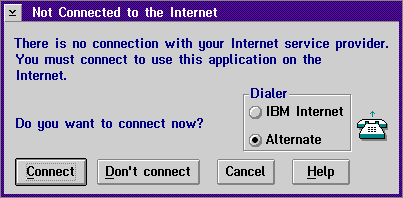 Not Connected to the Internet