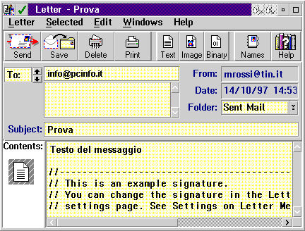 Letter