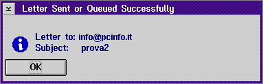 Letter Sent or Queued Successfully