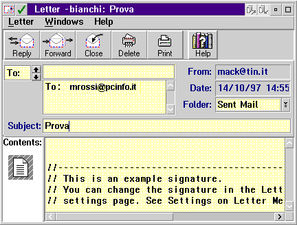 Letter