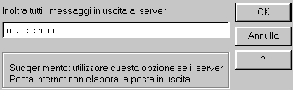 Schermata MS Exchange