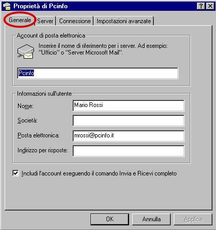TIN proprieta' - Generale