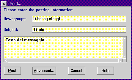 Schermata Post...