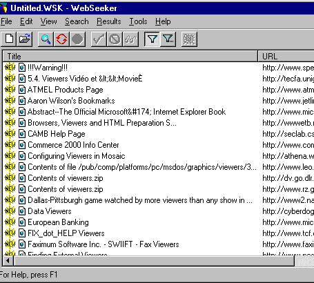 Untitled.WSK - WebSeeker